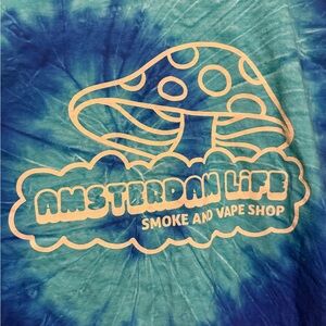 Gildan Blue Tie-Dye T-Shirt